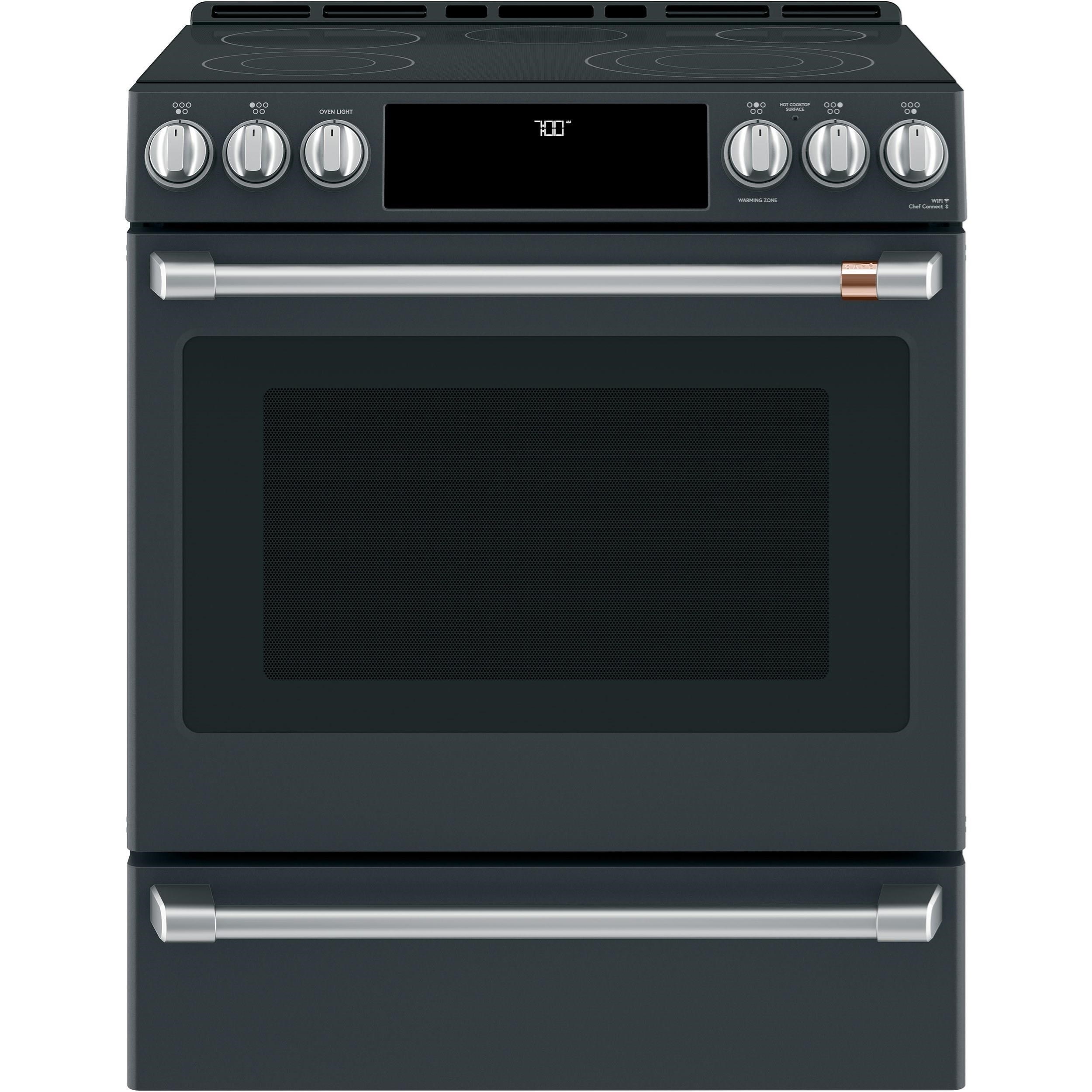 GE Appliances CES700P3MD1 Cafe´™ 30" Smart SlideIn, FrontControl